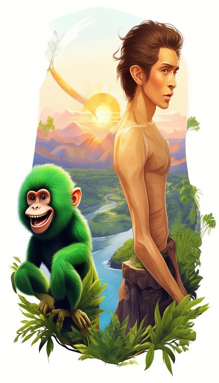 从“猴”到“人”的自我发现之旅🐒👉👨